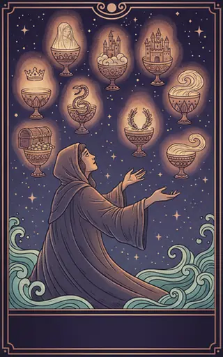 Seven of Cups 圣杯七