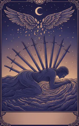 Ten of Swords 宝剑十