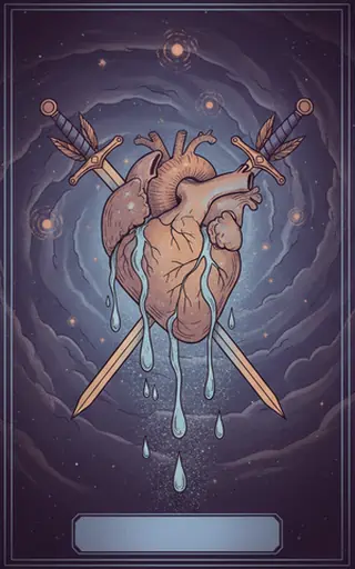 Three of Swords 宝剑三