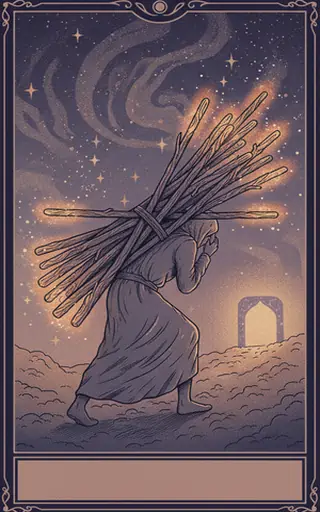 Ten of Wands 权杖十