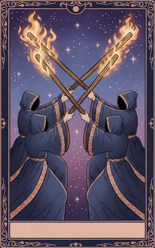 Five of Wands 权杖五