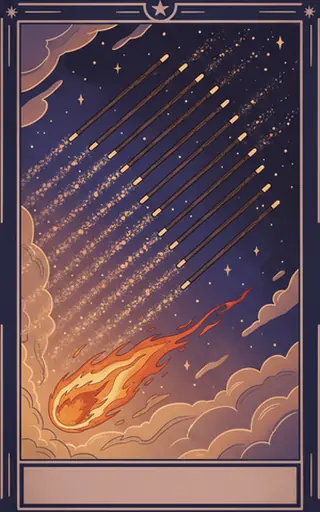 Eight of Wands 权杖八