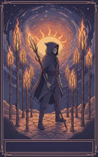 Nine of Wands 权杖九