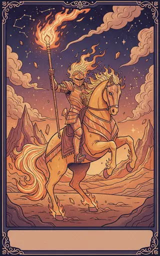 Knight of Wands 权杖骑士